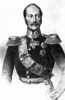 Николай I (Литография Шевалье)