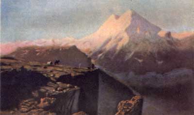 Кавказский вид с Эльбрусом (М.Ю.Лермонтов)