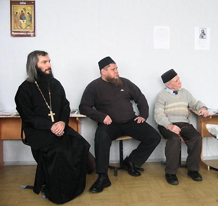 участники открытия Православного информационно-просветительского Центра